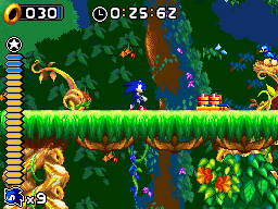 SonicRush DS TouchScreenReaction Sonic.png