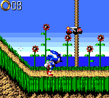 Green Hill in Sonic Blast.