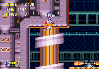Sonic3&K MD Comparison FBZ ElevatorCrush.png