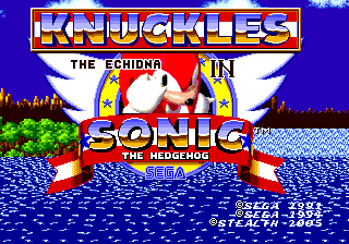 knuckles chaotix sonic retro