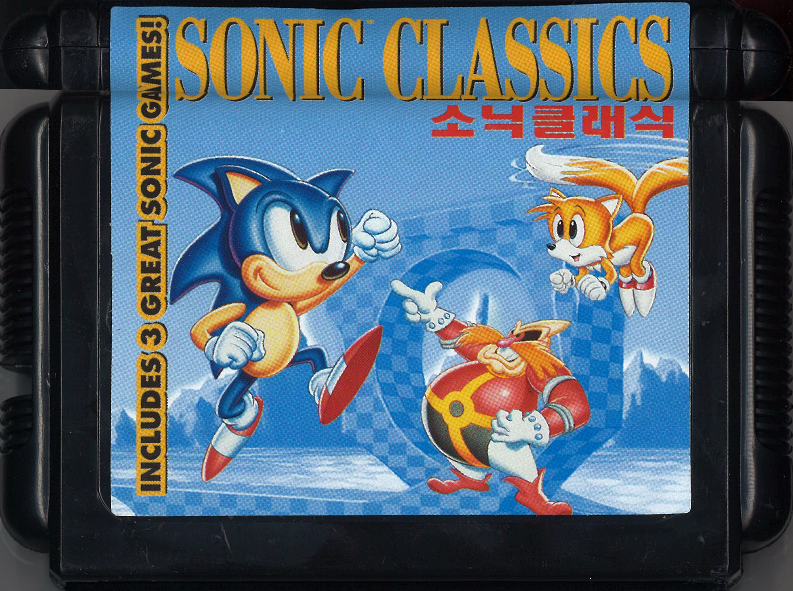 File:Sonic Classics 3-in-1 (Korea) cart.jpg - Sonic Retro