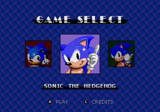 Sonic 3 in 1 - Sonic Retro