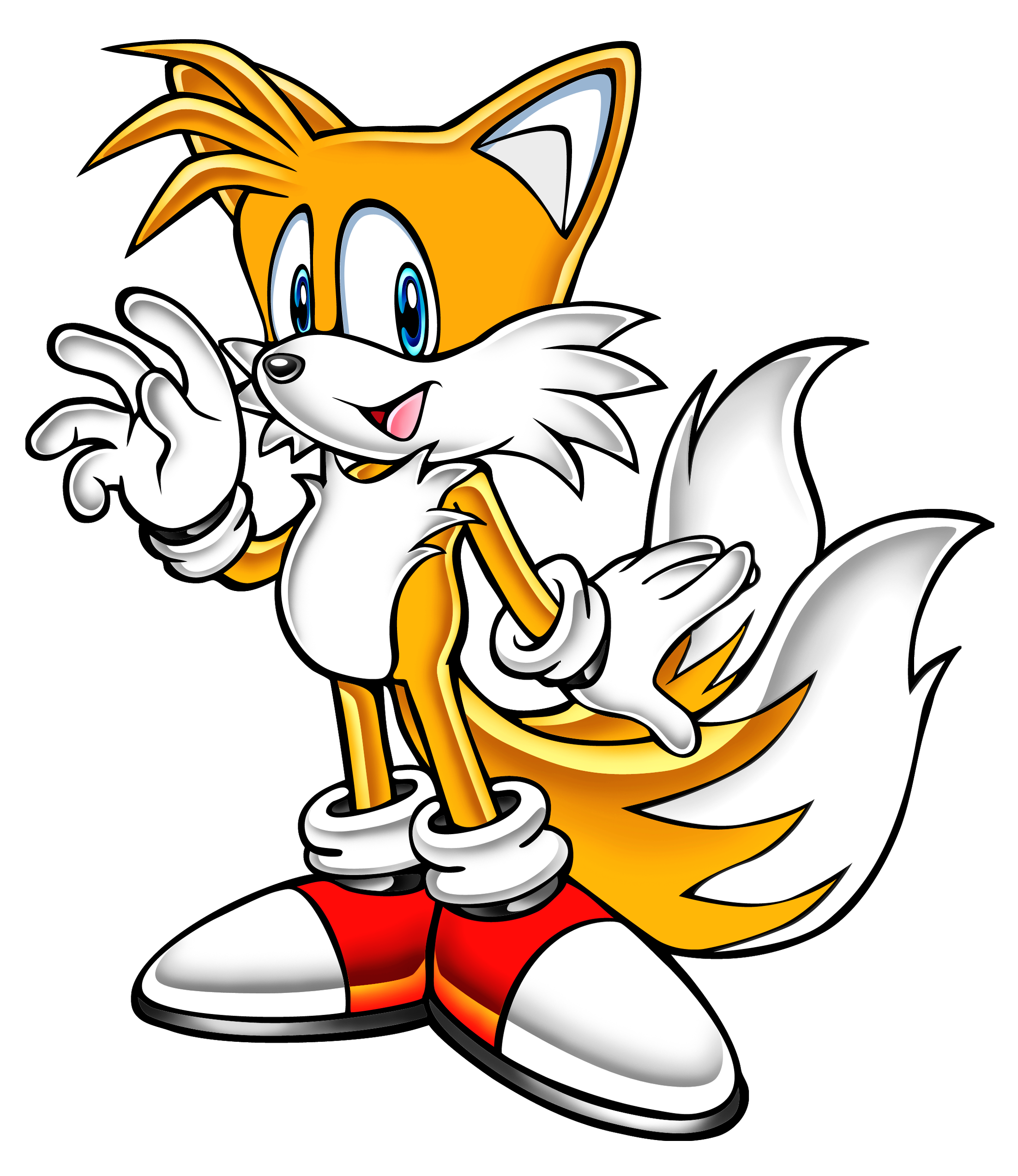 File:SG modern and classic Tails.png - Sonic Retro