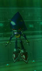 Metal Sonic, as seen in Sonic Adventure.