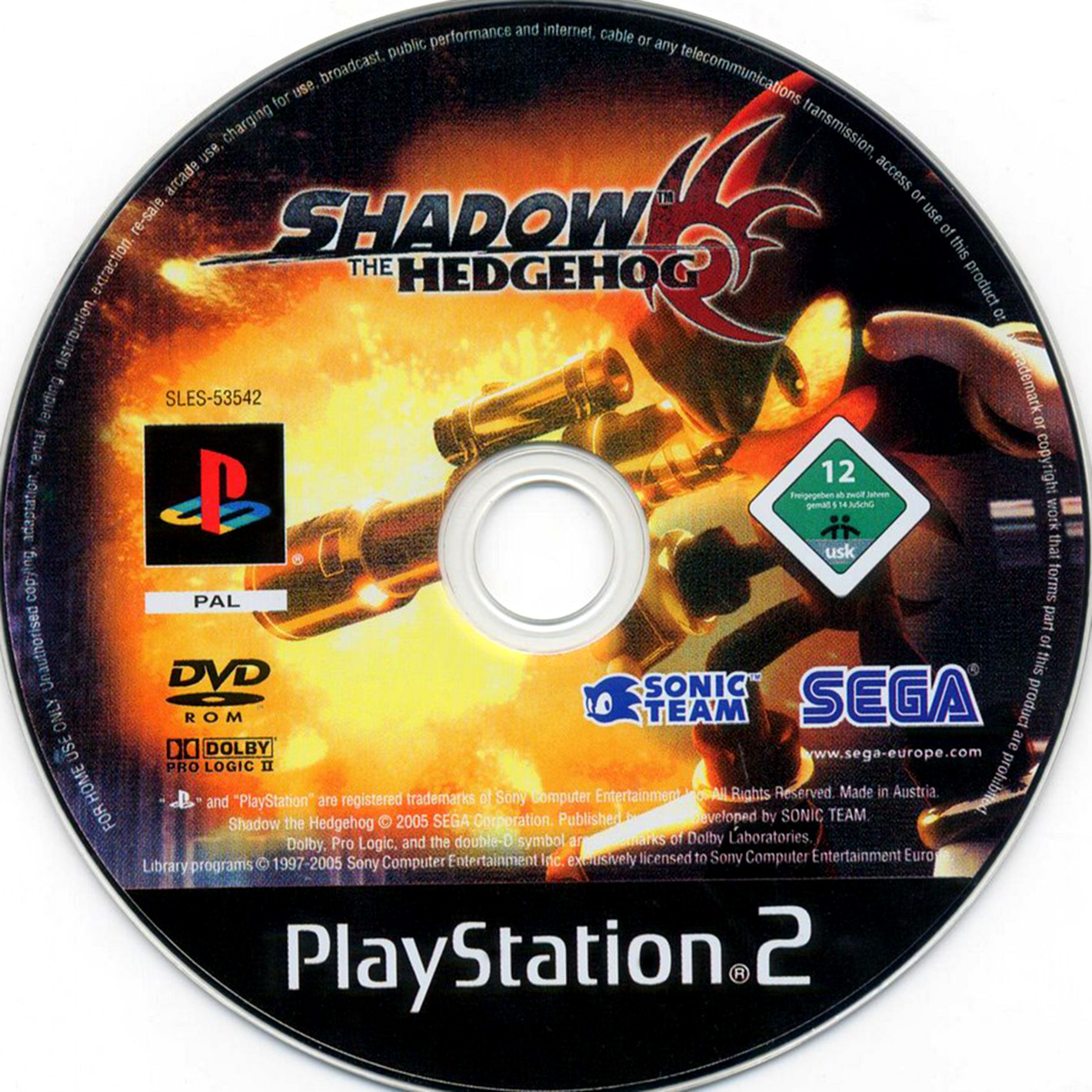 File:Shadow ps2 eu cd.jpg - Sonic Retro