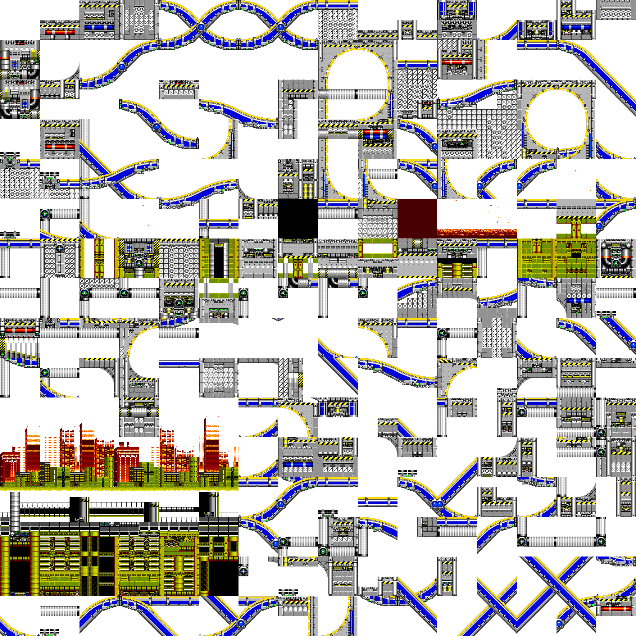 Sonic2 MD Map CPZ chunks.png