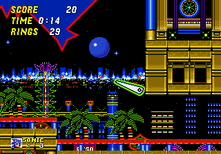 sonic 2 casino nigth zone with tails