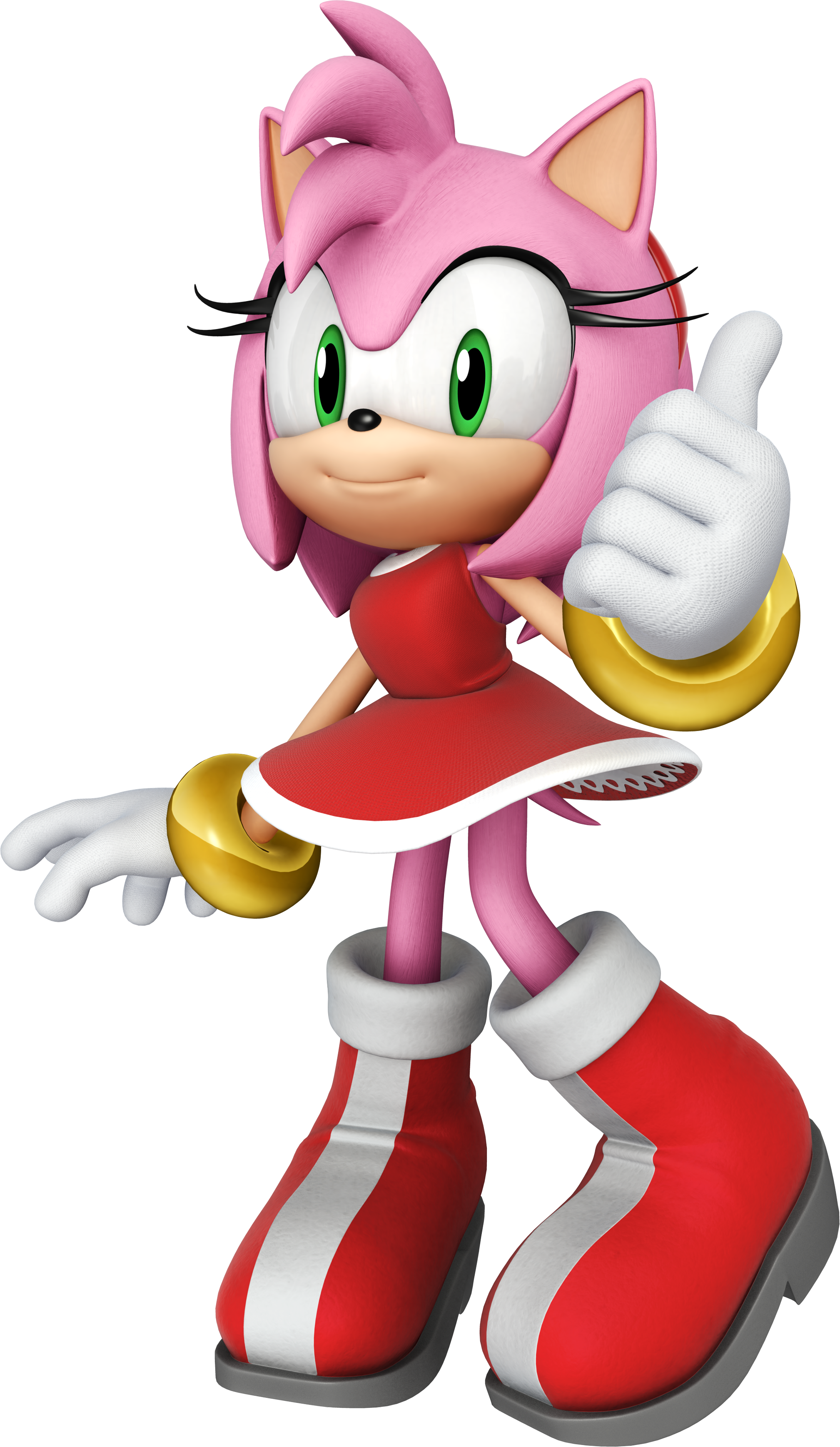 Sonic Amy Rose Classic PNG Transparent With Clear Background ID