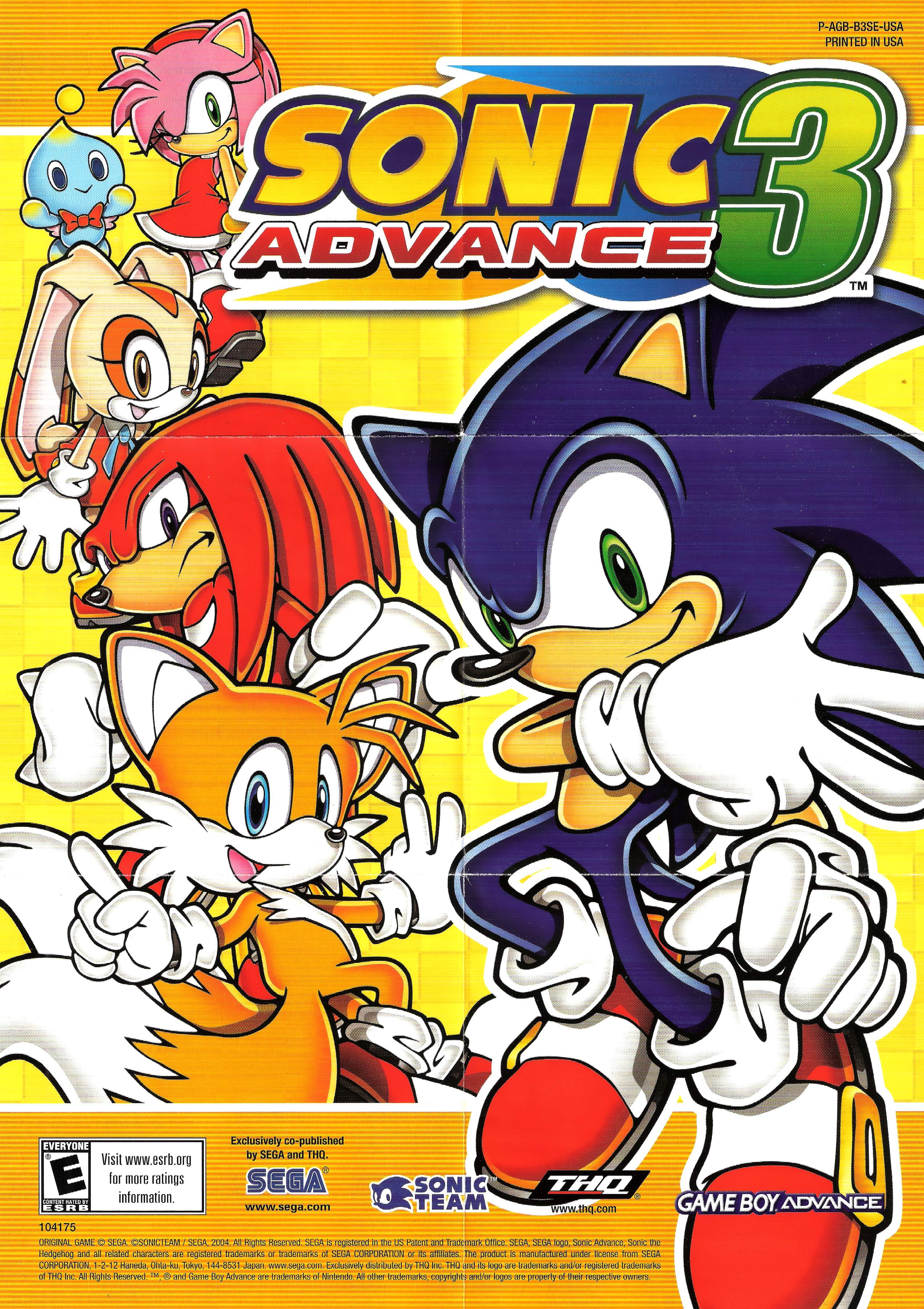 Sonic Advance 3 Download For Pc