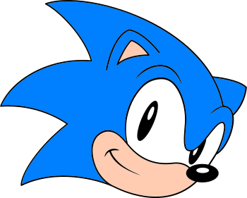 File Classic Sonic Face Svg Sonic Retro