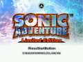 Sonic Adventure Limited Edition Title Screen.png
