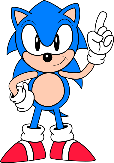Buy Classic sonic Svg Png online in USA