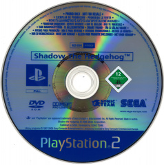 Shadow The Hedgehog Playstation 2 PS2 Platinum 