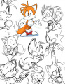 Sonic Mega Drive Tails sketches.jpg