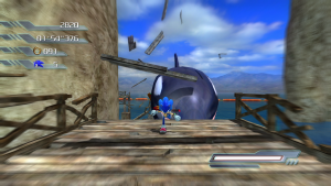 Orca Chase in Sonic 2006