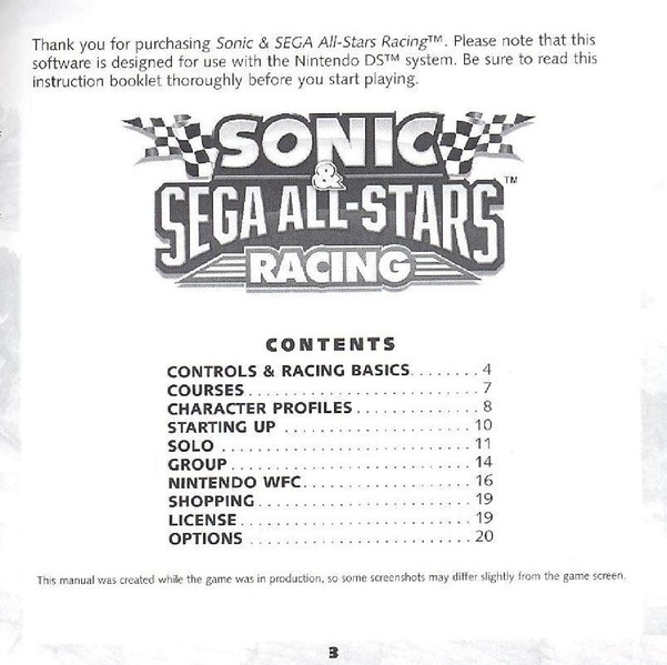File:SonicSegaASR DS US manual.pdf - Sonic Retro