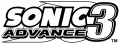 Sonic Advance 3 logo b&w EN.png