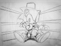 Sketch of Sonic by Naoto Ohshima 1.jpg