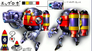 Eggrobo Concept Artwork in Sonic Generations.