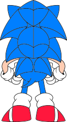 File:Classic sonic front.svg - Sonic Retro