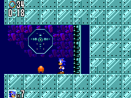 Sonic 1 Chaos Emerald Romhack