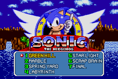 SonicGenesis GBA Comparison LevelSelect.png
