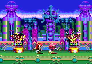 Chaotix 32X Comparison WorldEntrance Outside.png