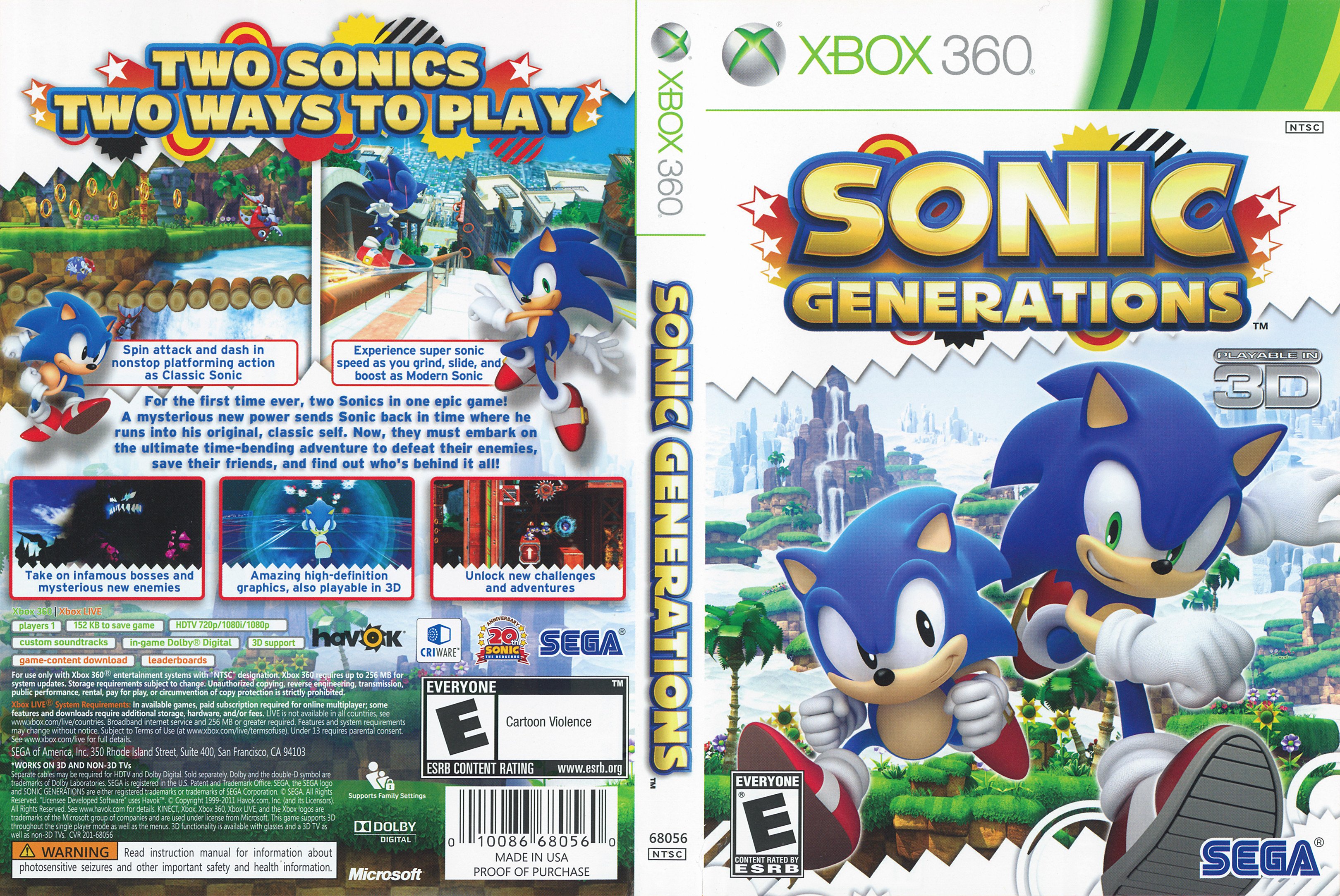 Найти игры соник. Sonic Generations Xbox 360 диск. Диск игры Nintendo Sonic Generations. Диск Соник генерейшен Xbox 360. Sonic Xbox 360.
