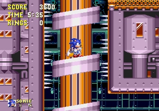 Sonic3&K MD Comparison FBZ ElevatorSpikes2.png