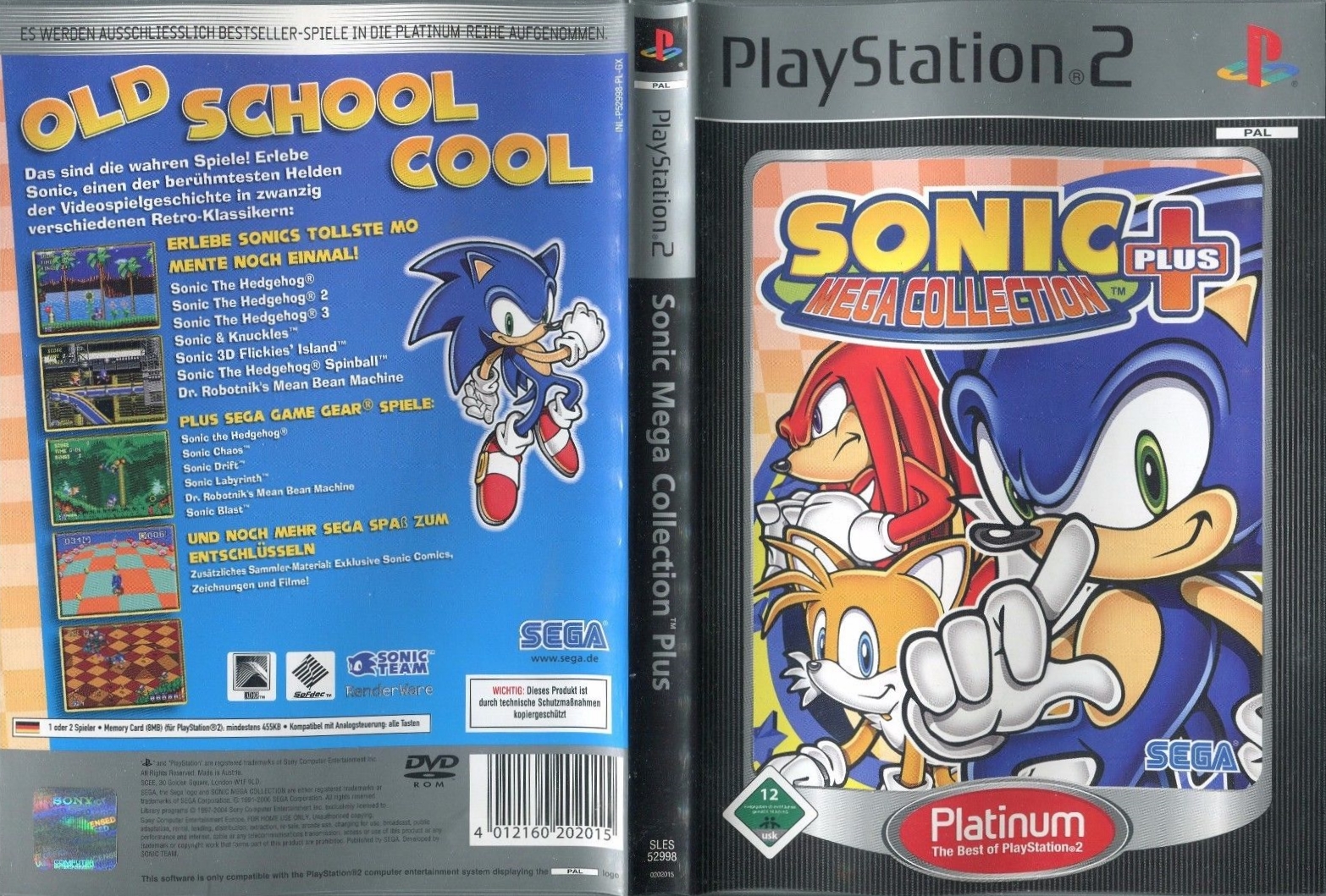 Игра sonic plus. Sonic Mega collection Plus ps2. Sonic Mega collection Plus ps2 обложка. Sonic Mega collection ps2 обложка игры. Платформа: PLAYSTATION 2 Sonic Mega collection Plus.