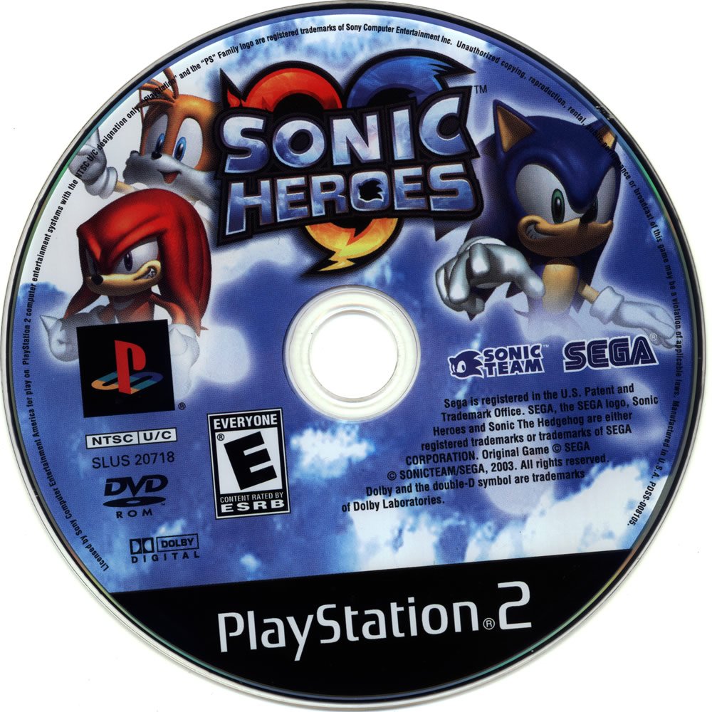 Ps2 игры пк. Диски Sonic для PLAYSTATION 2. Sonic Heroes диск ps2. Сони плейстейшен 2 диск гонки. PLAYSTATION 2 Sonic CD.