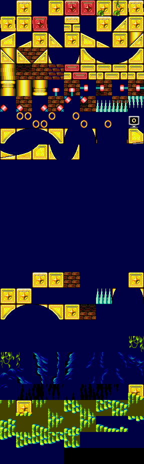 Sonic Chaos (Game Gear prototype; 1993-05-17)/Hidden content - Sonic Retro