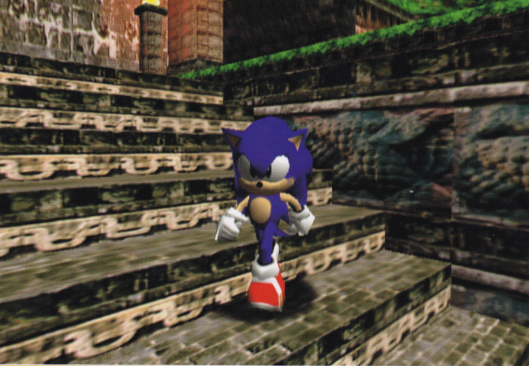 Sonic adventure dreamcast на русском. Sonic Adventure Dreamcast vs GAMECUBE. Sonic Adventure геймплей. Sonic Adventure (Dreamcast) Gameplay. Кроссовки Sonic Adventure.