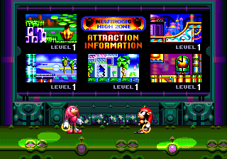 Chaotix 32X Comparison WorldEntrance Attractions.png