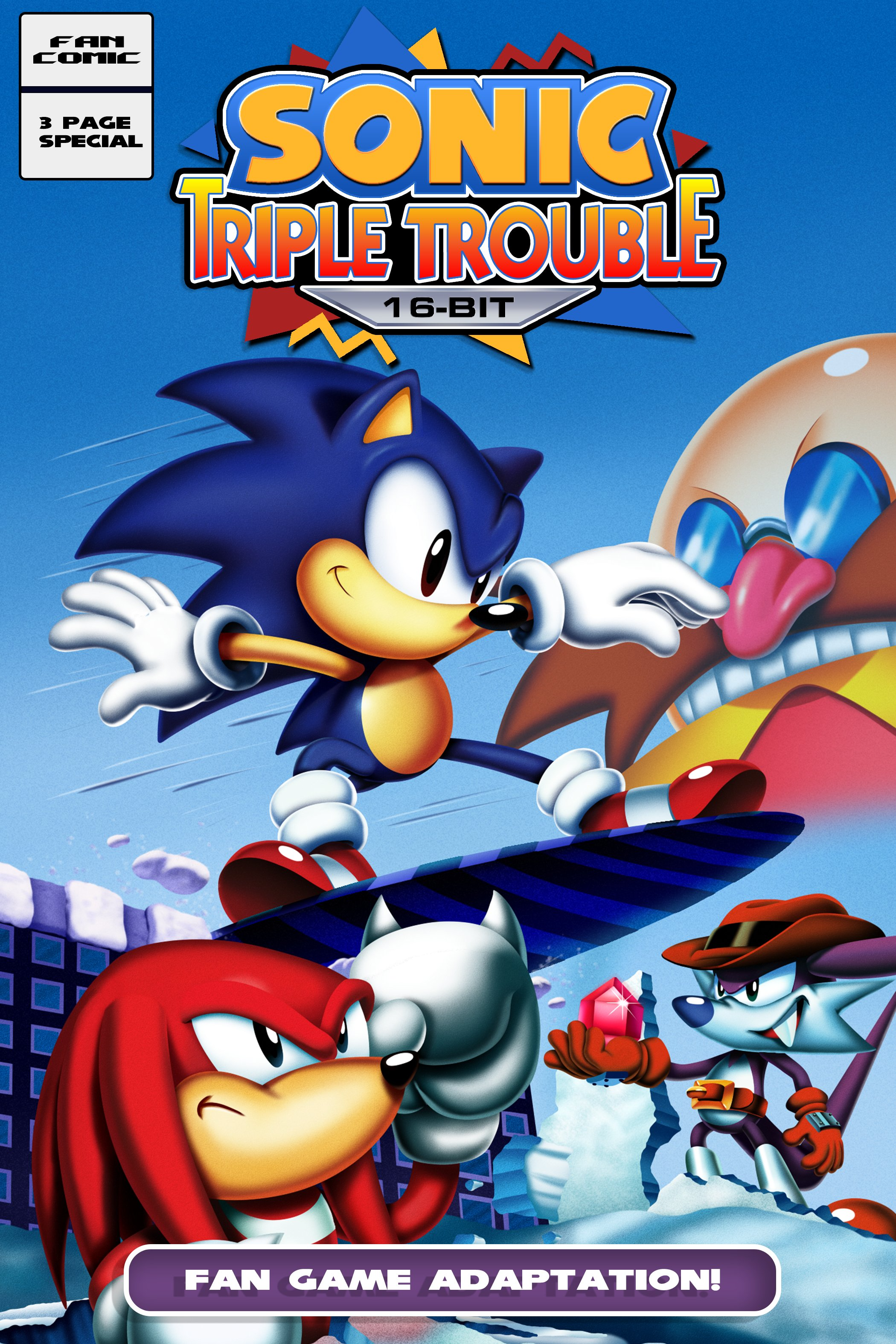 Sonic the hedgehog triple trouble. Sonic Triple Trouble 16-bit. Новый Соник. Sonic Triple Trouble. Игра про Соника 18.