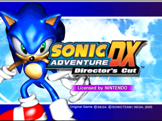 SonicAdventureDXReview Title.png