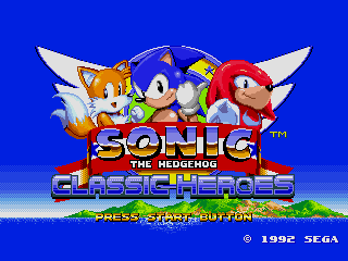Sonic Classic Heroes Peel Out [Sonic 3 A.I.R.] [Mods]