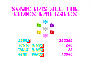 sonic chaos emeralds emerald got hedgehog them seven wiki