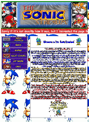 sonic classic art! - Sonic Stadium