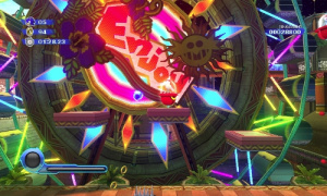 Homing Attack in Sonic Colors.