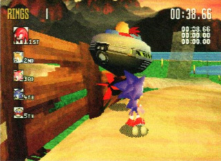 Sonic The Hedgeblog — In the Sega Saturn port of 'Gale Racer', numerous