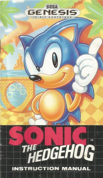 File:Sonic1 MD US manual.pdf - Sonic Retro