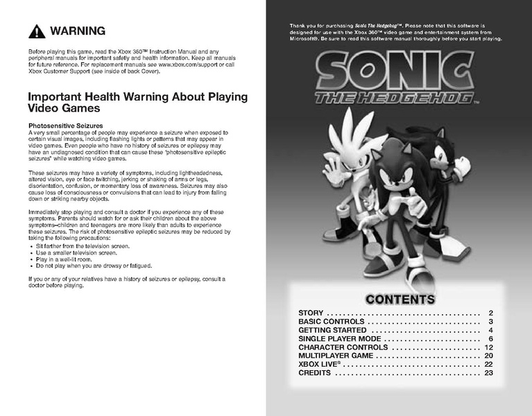 File:Sonic06 360 US digital manual.pdf - Sonic Retro