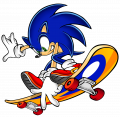 Yuji Uekawa Sonic x Shadow Sonic Channel art draft : r