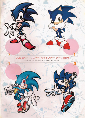 Sonic, Sonic adventure, Sonic art