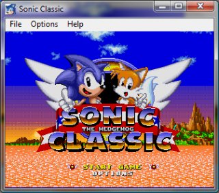 Sonic the Hedgehog Classic - Sonic Retro