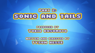 SonicManiaAdventures Ep2 SonicAndTails TitleCard.png
